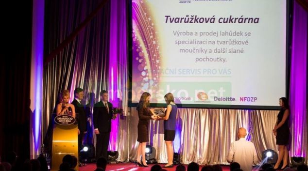 Loštická tvarůžková cukrárna získala další prestižní cenu