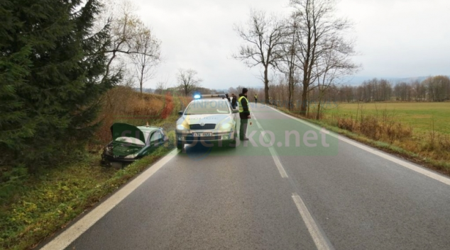 Řidič při předjíždění u Bukovic se dostal do protisměru