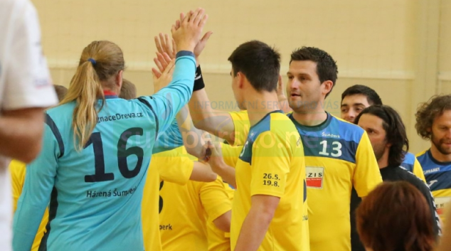 HÁZENÁ:TJ Šumperk vs TJ Cement Hranice B 22:18