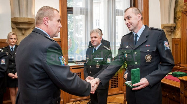 Olomoučtí policisté převzali ocenění