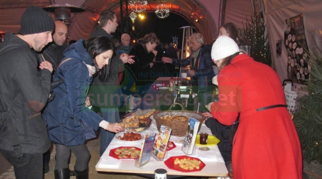 V předvánočním Bruselu mimořádně zachutnaly hanácké speciality