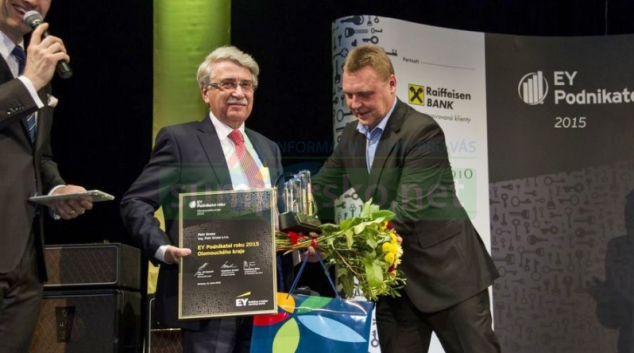 Petr Gross z Vrbna pod Pradědem se stal podnikatelem roku Olomouckého kraje
