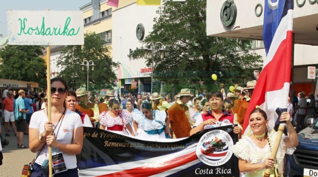 Vyhlídku z šumperské radniční věže si nenechali ujít ani návštěvníci z Kostariky