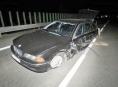 Pomalu jedoucí vozidlo u Rájce odstartovalo dopravní nehodu