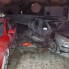 Mohelnice - vozidla poškozená požárem     zdroj foto: HZS Olk.