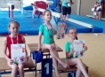 Šumperské sportovní gymnastky si připisují úspěchy