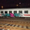 Šumperk - posprejovaný vagón         zdroj foto: PČR