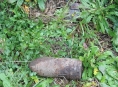 V Olšanech na parcele ležel dělostřelecký granát