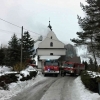 likvidace požáru v obci Malá Morava – místní část Sklené                   zdroj foto: HZS Olk