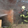 Šumperk - hasiči testovali v areálu Sanatorky novou techniku      foto: šumpersko.net