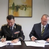 Ústřední ředitel SZPI Martin Klanica a policejní prezident Tomáš Tuhý podepsali dohodu o spolupráci     zdroj foto: P. Kopřiva