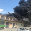 Olomouc - likvidace požáru v průmyslové části      zdroj foto: HZS Olk