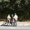 Policisté v Šumperku kontrolovali motorkáře   zdroj foto: PČR