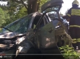VIDEO! Hasiči během neděle zasahovali u šesti dopravních nehod
