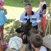 Policejní psovod zachránil v Olomouci tonoucího muže   zdroj foto: PČR