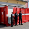 Hasiči v kraji získali nové kontejnerové energo centrum     zdroj foto: HZS Olk
