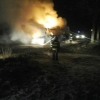 Bezděkov - požár autobusu                    zdroj foto: HZS Olk