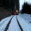 Motorový vlak najel do kmene stromu    zdroj foto: HZS Olk