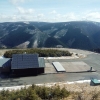 Fotovoltaická elektrárna na Dlouhých stráních je slunci opravdu blízko…   zdroj foto: V. Sobol