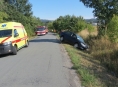 Při nehodě vozidel mezi Bludovem a Bohutínem byli zraněni všichni cestující