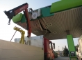  „Hydraulickou rukou" poškodil čerpací stanici v Zábřehu