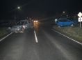 Zraněním řidiče skončila dopravní nehoda u Hrabové