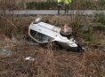 Rychle jedoucí řidiči na Šumpersku havarovali