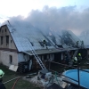 Jesenicko - likvidace požáru rodinného domu       zdroj foto: HZS OLK