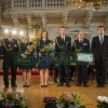 Ve Španělském sále Pražského hradu si ocenění převzali také hasiči z Olomouckého kraje   zdroj foto: ZS OLK