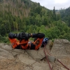Hasiči trénovali ve skalách záchranu turistů      zdroj foto: HZS OLK