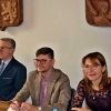 vedení šumperské radnice na setkání podnikatelů v prosinci 2018 zdroj foto: archiv šumpersko.net