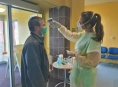 Šumperská nemocnice otevřela odběrové místo pro pacienty s podezřením na nákazu koronavirem
