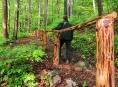 Lesníci opravili turistickou stezku z Račího Údolí