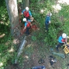 Evakuace paraglidisty ze stromu na Šumpersku    zdroj foto: HS Jeseníky