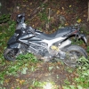 pronásledování ujíždějícího motorkáře Bratrušov    zdroj foto: PČR