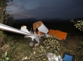 Pád ultra lehkého letadla na Šumpersku