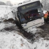 havárie autobusu                         zdroj: HZS OLK