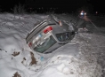 Řidič na Bludovském kopci ztratil kontrolu nad vozidlem