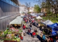 Venkovní Zahradnické trhy místo jarní výstavy Flora Olomouc