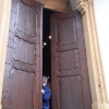 Dvoukřídlá dubová vrata z druhé poloviny 18. století se vrací zpět  zdroj foto: VMO