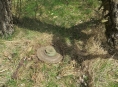 Muž našel protitankovou minu