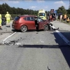 havárie vozidel na dálnici D35               zdroj foto: HZS OLK