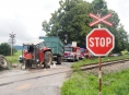 Traktorista na Štítecku přehlédl přijíždějící vlak