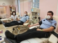 Třicet policistů v Šumperku darovalo krev a plazmu