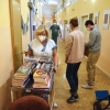 Knihy potěší pacienty v nemocnici       zdroj foto:FNOL