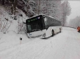 AKTUALIZOVÁNO! Sníh komplikuje dopravu v celém kraji