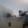Rozsáhlý požár v centru Olomouce    zdroj foto: HZSOLK