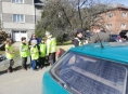 Děti na Šumpersku pro řidiče vyrobily smajlíky