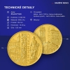 Mikulov na zlaté minci ČNB         zdroj: ČNB