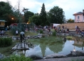 Z kašny v šumperském parku mizí voda